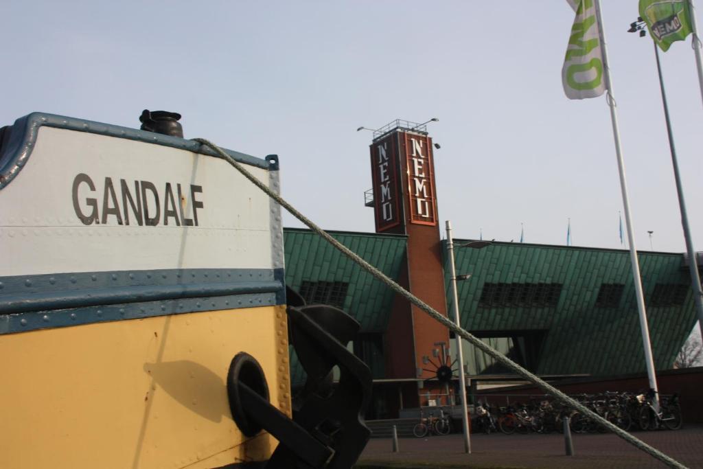 Hotelschip Gandalf Amsterdam Eksteriør bilde